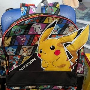 Pokemon Pikachu Backpack